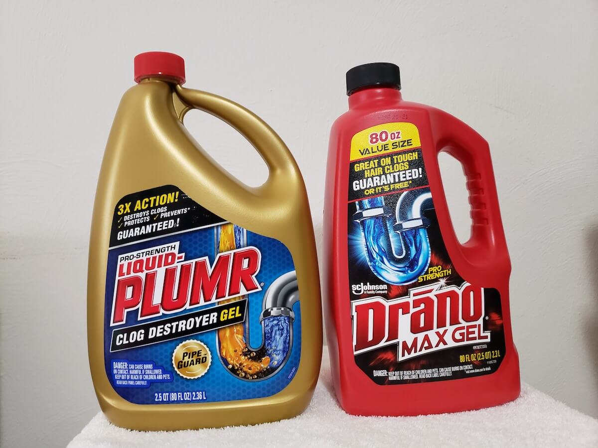 Drano Max Gel Drain Clog Remover and Cleaner for Shower or Sink Drains,  Unclogs and Removes Hair, Soap Scum and Blockages, 32 Oz
